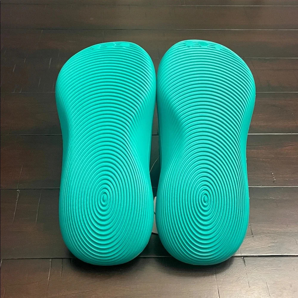 Adidas Adifom IIInfinity Slides Sandals Shoes Teal JQ2637 Mens Size 9 Women’s 10